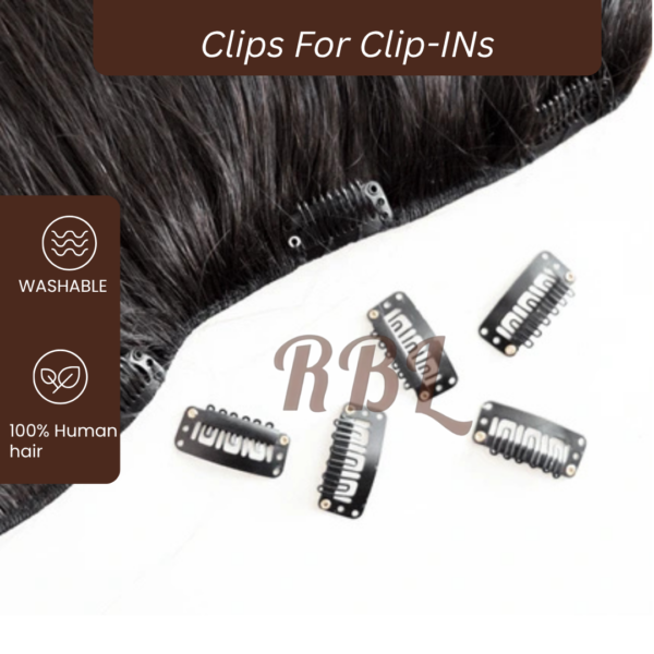 EXTRA CLIPS FOR HAIR EXTENSIONS